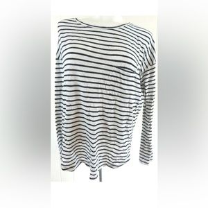 Vince striped long sleeve t